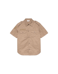 Рубашка мужская бежевая, бежевый Celine