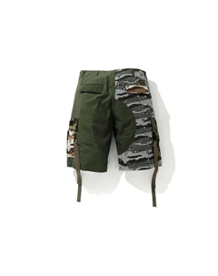 Шорты-карго мужские разноцветные, цвет Multicolor A bathing ape®