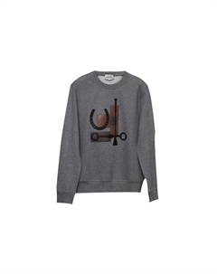 Толстовка мужская серая Hermes, серый Hermès