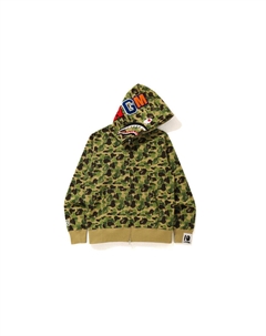 Свитшот Shark Series для мужчин, зеленый A bathing ape®