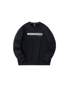 Свитшот мужской Variety Training Collection с принтом, черный Anta