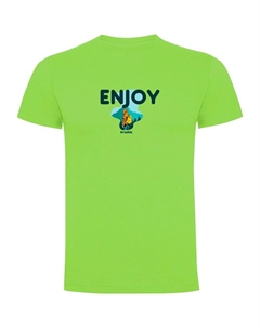 Футболка с коротким рукавом Enjoy, зеленый Kruskis