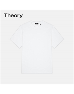 Футболка мужская с круглым вырезом, белый Theory