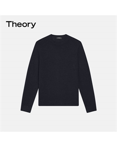 Свитер мужской с круглым вырезом, серый Theory