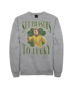 Мужской свитшот Lucky St. Patty's Star Trek Next Generation Licensed character