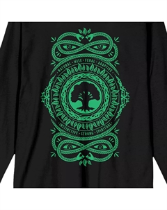 Мужская зеленая футболка с логотипом Magic The Gathering Licensed character