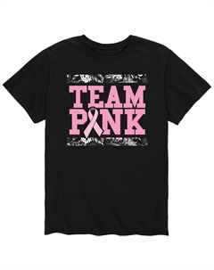 Мужская командная розовая футболка Licensed character