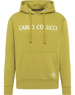 Толстовка Hoodie ohne Reißverschluss Corrado, оливковый Carlo colucci