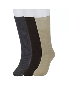 Мужские носки, три пары носков в рубчик Sonoma goods for life