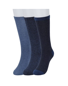 Мужские носки, три пары носков в рубчик Sonoma goods for life