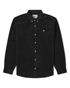 Рубашка Madison Fine Cord, цвет Black & Wax Carhartt wip