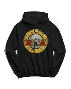 Мужская худи с потертостями Guns n' Roses Bullet Licensed character
