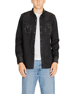 Рубашка джинсовая, черный Replay
