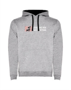 Худи Good Bike Ride Two-Colour, серый Kruskis