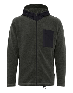 Флисовая куртка Fleece Jacket Wilmot, зеленый Indicode jeans