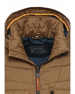 Зимняя куртка STEPP MIT ABNEHMBARER KAPUZE, коричневый Camel active