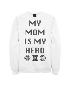 Мужской свитшот с логотипом Marvel Mom Is My Hero Licensed character