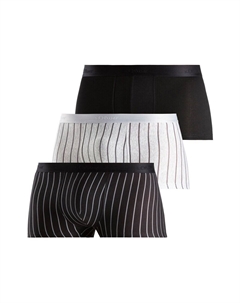 Трусы Boxer shorts Hipster, цвет black/white/mottled white S.oliver