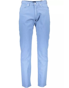 Мужские брюки из светло-голубого хлопка Gant