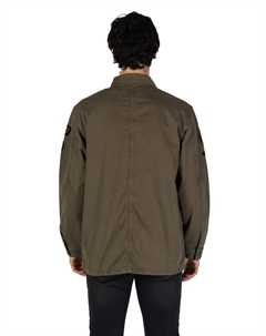 Рубашка с нашивками, зеленый Replay