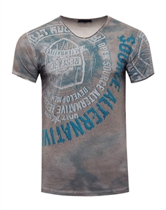 Классическая футболка Shirt, антрацит Rusty neal