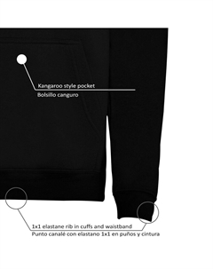 Худи Shadow MTB Two-Colour, черный Kruskis