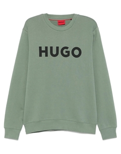 Толстовка с логотипом, зеленый Hugo