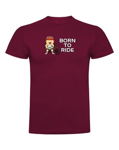 Футболка Born To Ride, красный Kruskis