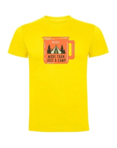 Футболка More Than A Camp, желтый Kruskis