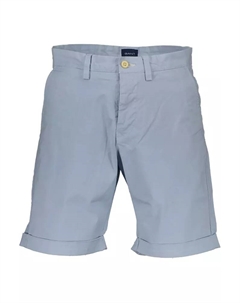 Мужские бермуды светло-синего хлопка Gant