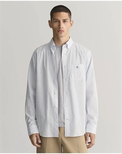 Рубашка с длинными рукавами "REG POPLIN STRIPE SHIRT", голубой Gant