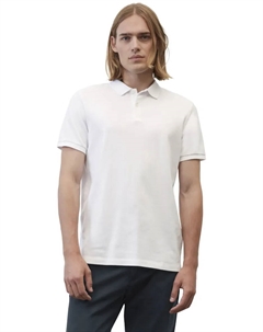 Рубашка-поло в классическом стиле, белый Marc o'polo