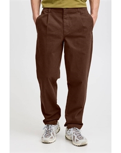 Тканевые брюки, коричневый Solid
