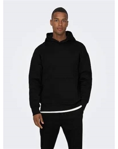 Толстовка с капюшоном "ONSDAN LIFE RLX HEAVY SWEAT HOODIE NOOS", черный Only & sons