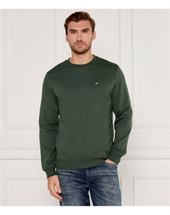 Толстовка Balis Crew 1 Regular Fit, зеленый Napapijri