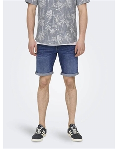 Шорты "ONSPLY MBD 8772 TAI DNM SHORTS NOOS", синий Only & sons
