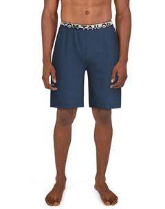 Шорты-бермуды с поясом с логотипом, синий Tom tailor