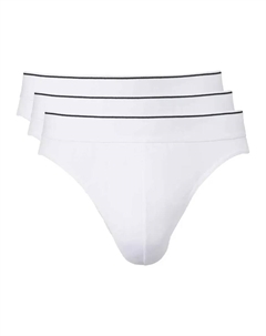 Мини-трусы "Pure & Style" (упаковка, 3 шт.), дышащие, быстросохнущие, препятствующие появлению запаха, белый Calida