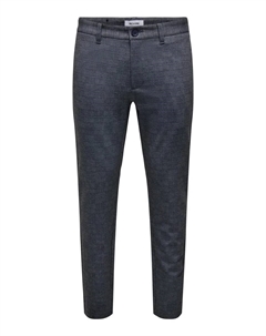 Брюки-чиносы "ONSMARK PANT HERRINGBONE PRINT GW 3361BF", цвет Dress Blues Only & sons