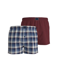 Тканые боксеры (2 шт.) с классным узором в клетку, зеленый Tom tailor