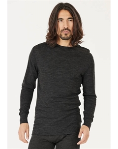 Функциональная рубашка "Серро" из шерсти мериноса и лиоцелла, черный Whistler