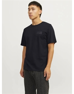 Рубашка с круглым вырезом "JJECORP LOGO TEE SS", черный Jack & jones