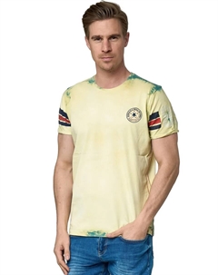 Футболка в классном винтажном стиле, желтый Rusty neal