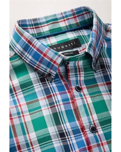 Рубашка с длинными рукавами и накладным нагрудным карманом, цвет Bunt Bugatti