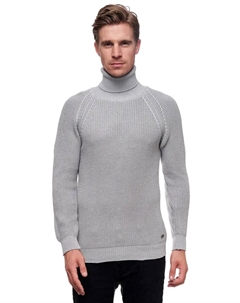 Свитер-водолазка с уютной водолазкой, серый Rusty neal