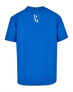 Футболка "Мужская футболка большого размера Love Heavy Oversized", синий Merchcode