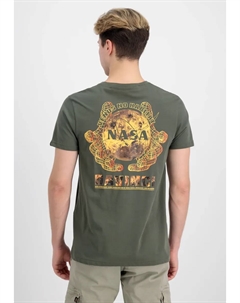 Футболка " Мужчины - Футболки NASA Davinci T", оливковый Alpha industries
