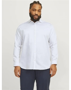 Рубашка с длинными рукавами PlusSize "JJPRPARMA SHIRT L/S NOOS PLS", белый Jack & jones
