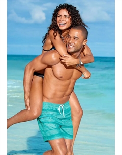 Плавки-шорты, в крапинку, бирюзовый S.oliver