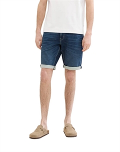Джинсы Шорты-бермуды "JOSH" с фирменной этикеткой, синий Tom tailor